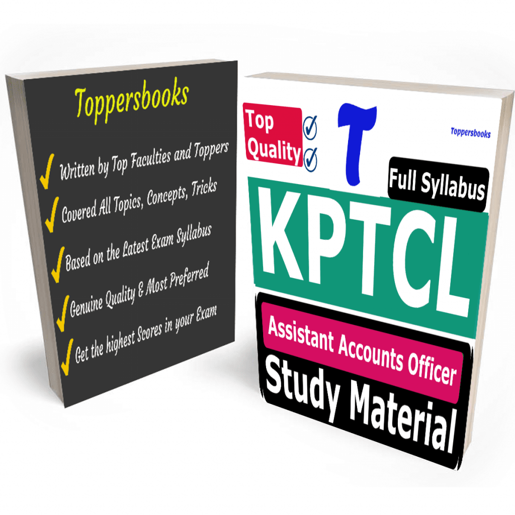 KPTCL Assistant Accounts Officer Study Material (All in One), Complete Kptcl Chart Of Accounts